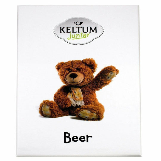 Kinderbestek 4-delig Beer Staal