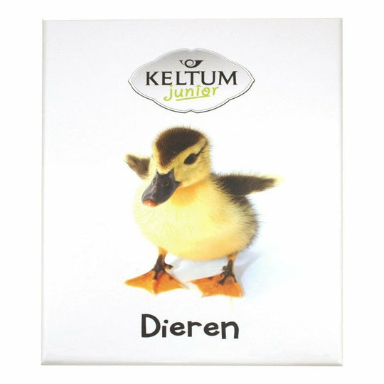 Kinderbestek 4-delig Dieren Staal