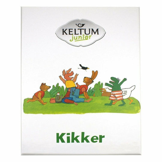 Kinderbestek 4-delig Kikker en Vriendjes Staal
