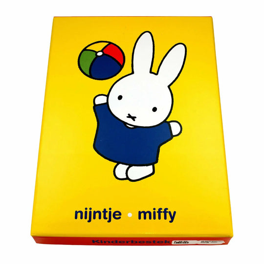 Kinderbestek 4-delig Nijntje Staal
