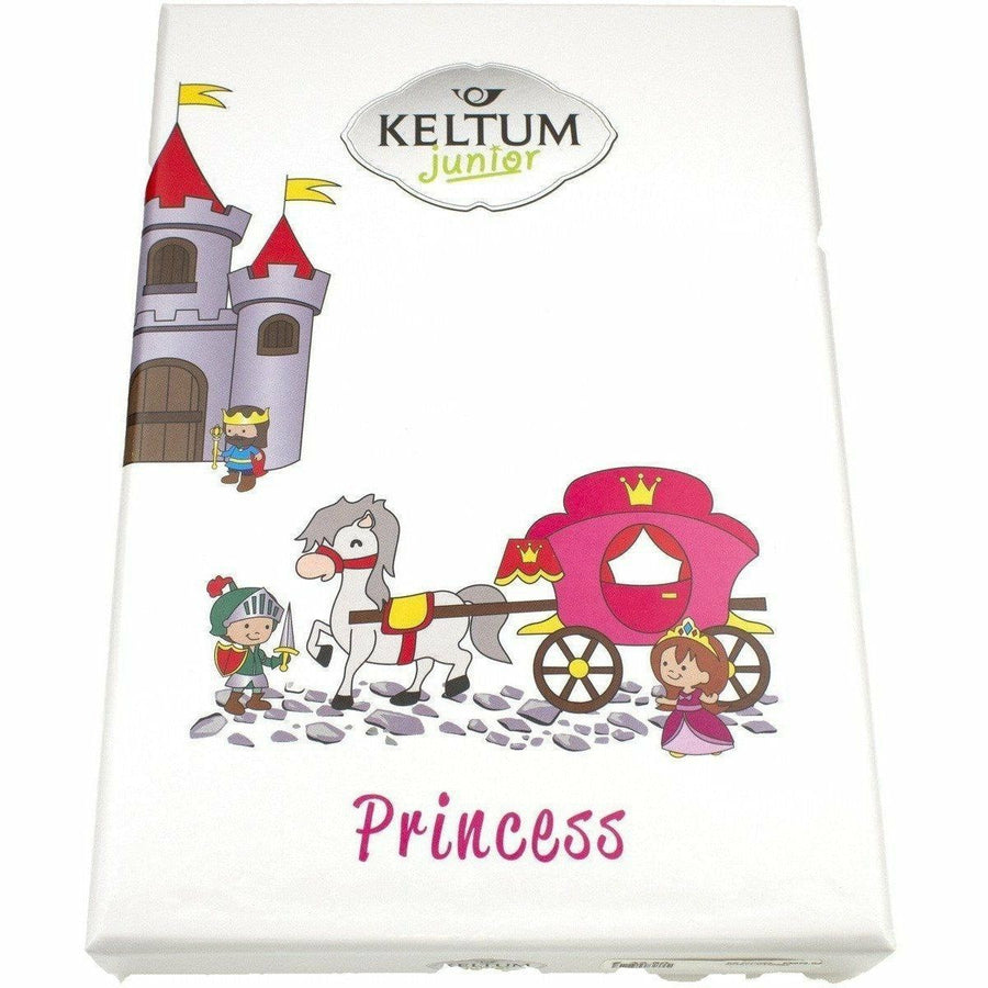 Kinderbestek 4-delig Prinses- Ridder Staal - Kinderartikelen