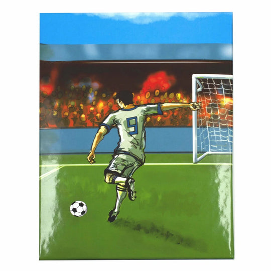Kinderbestek 4-delig voetbal
