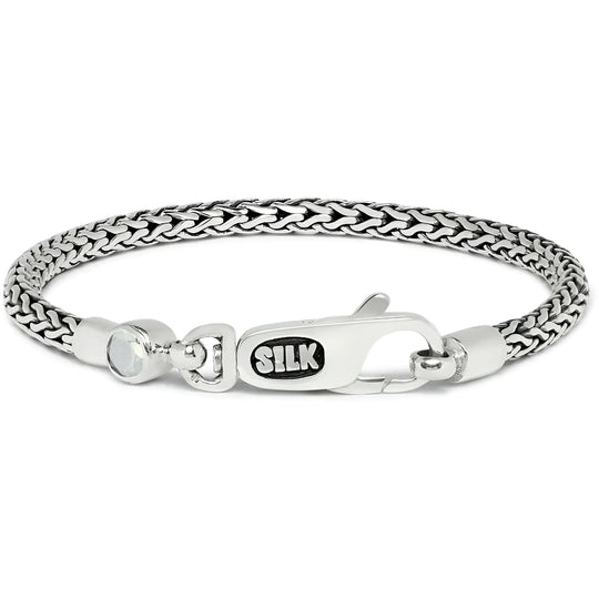 Silk armband 330WHT-19