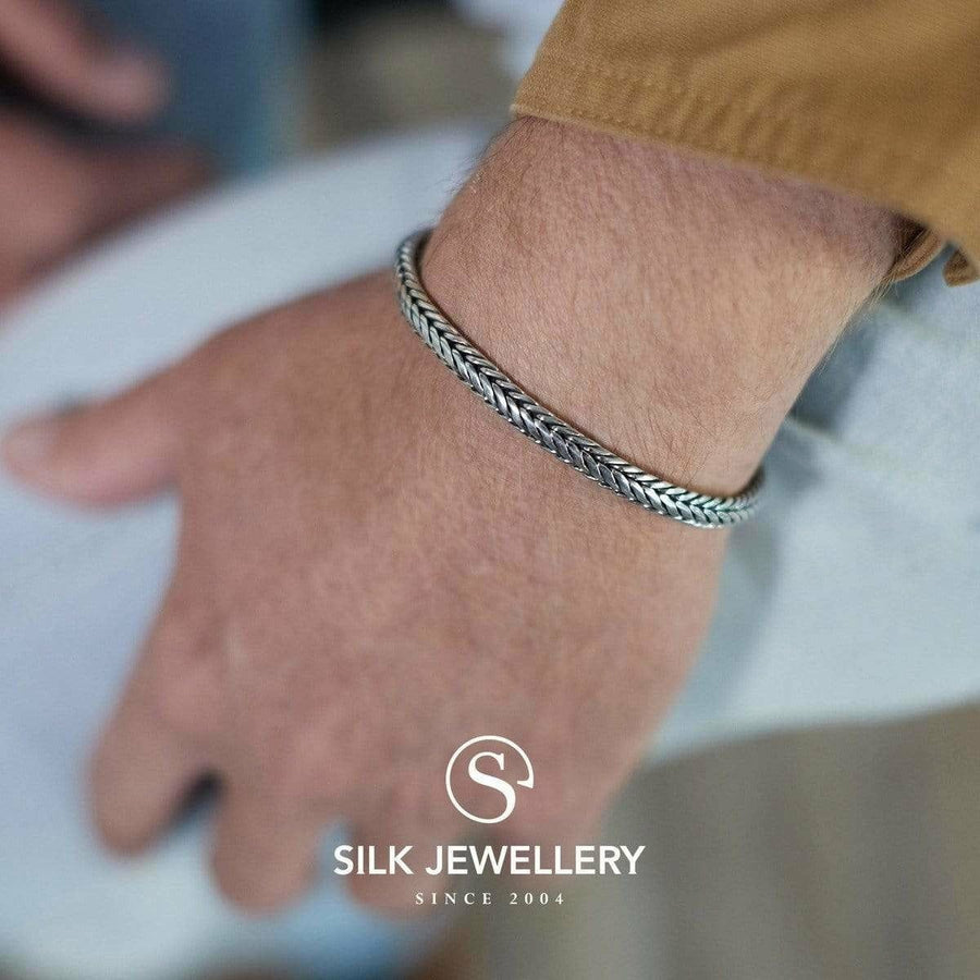Silk armband 345-18 - Armbanden