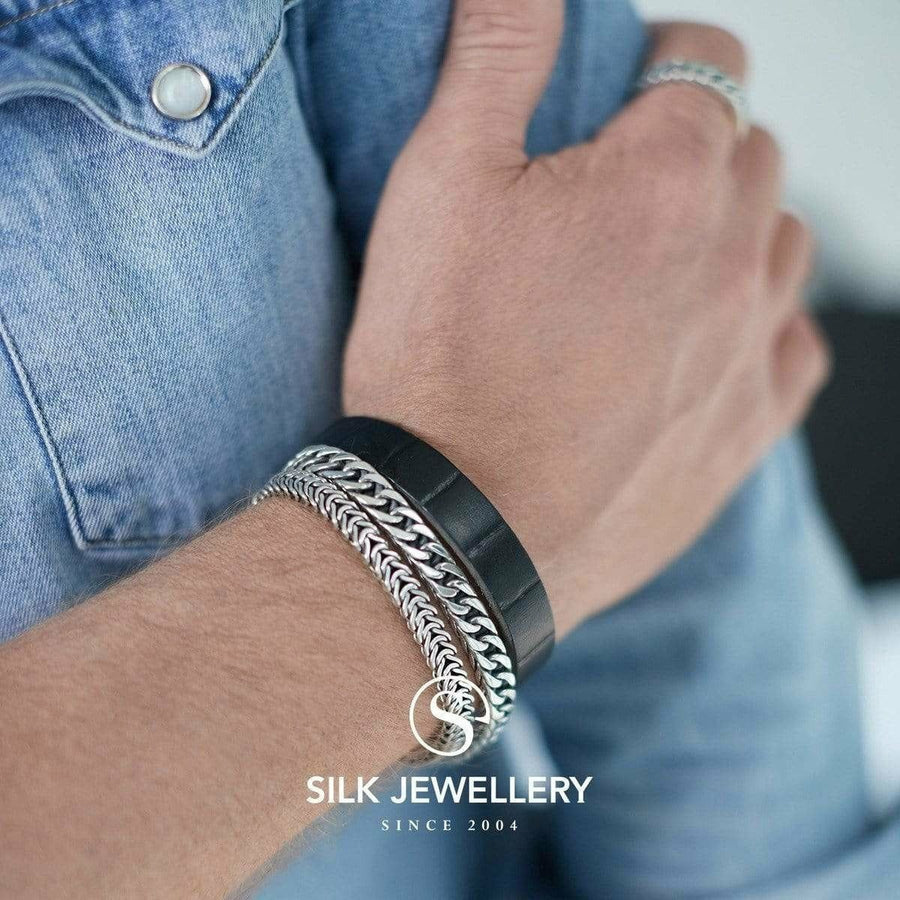 Silk armband 841BKC - Armbanden