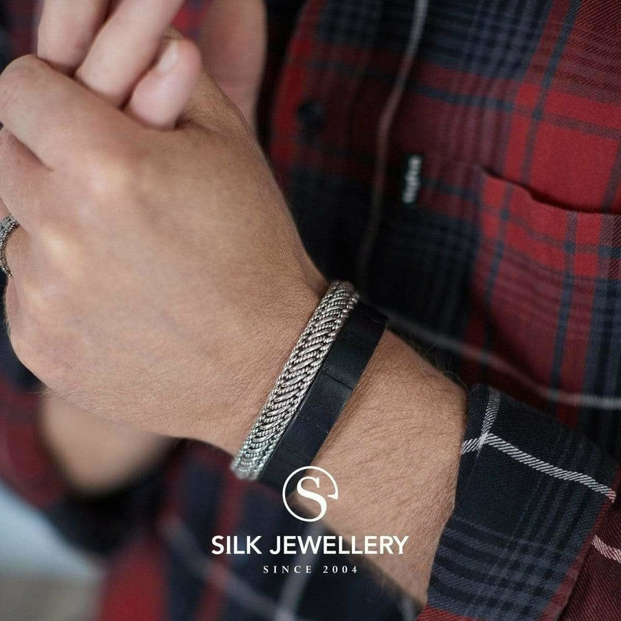 Silk armband 841BKC - Armbanden
