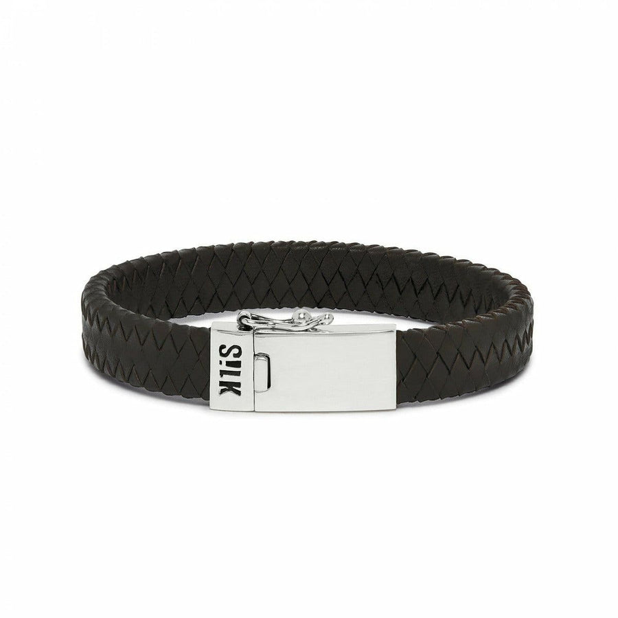 Silk armband 841BLK-21 - Armbanden