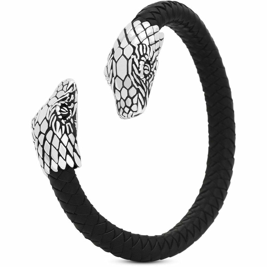 Silk armband S21BLK-L - Armbanden
