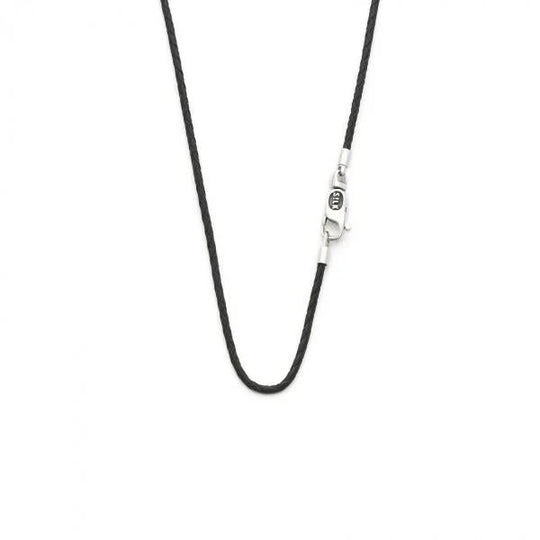Silk ketting Silk-179BLK-50