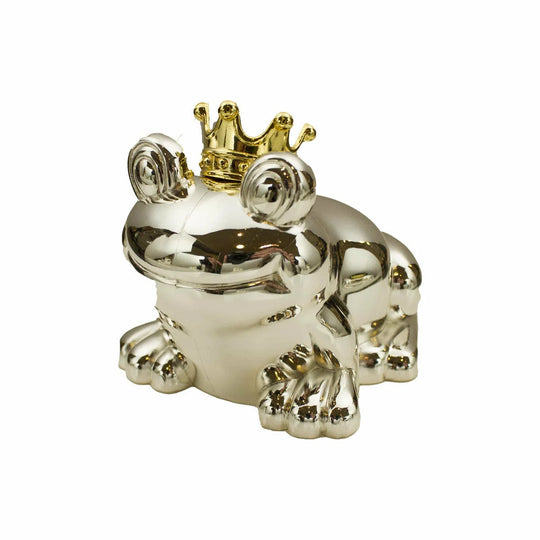 Spaarpot kikker gouden kroon
