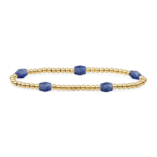 Sparkling Jewels armband SB-G-3MM-BAR-G20