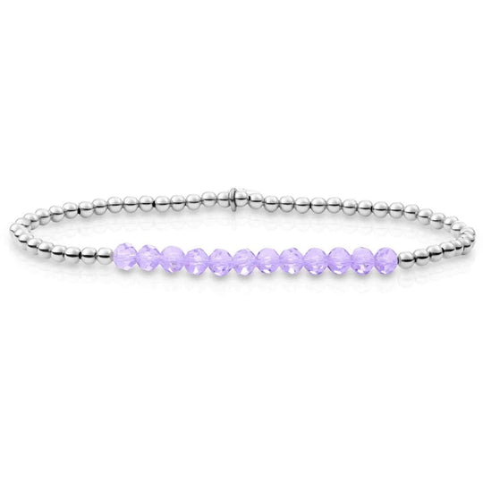 Sparkling Jewels armband SB-GEM41-3MM-LINE