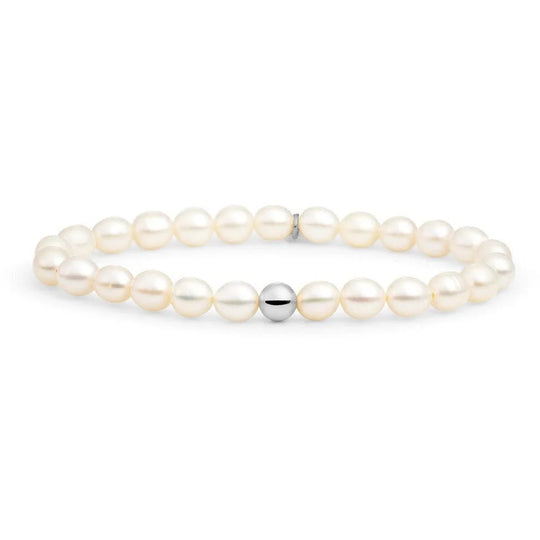 Sparkling Jewels armband SB-PEARL-ADD-6MM