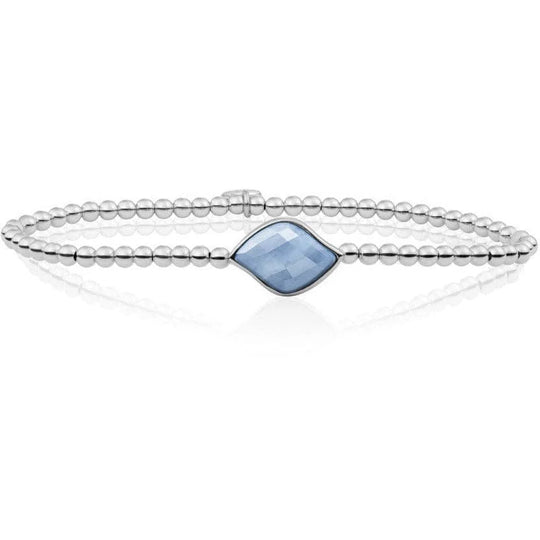 Sparkling Jewels armband SB-S-3MM-BSG47