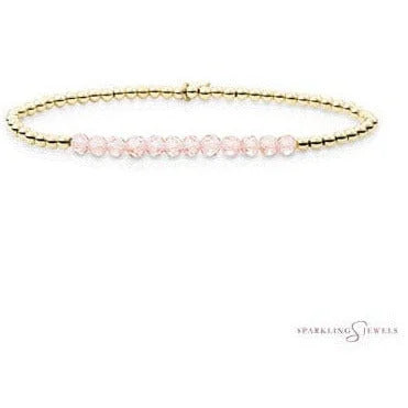 Sparkling Jewels armband SBG-GEM42-3MM-LINE