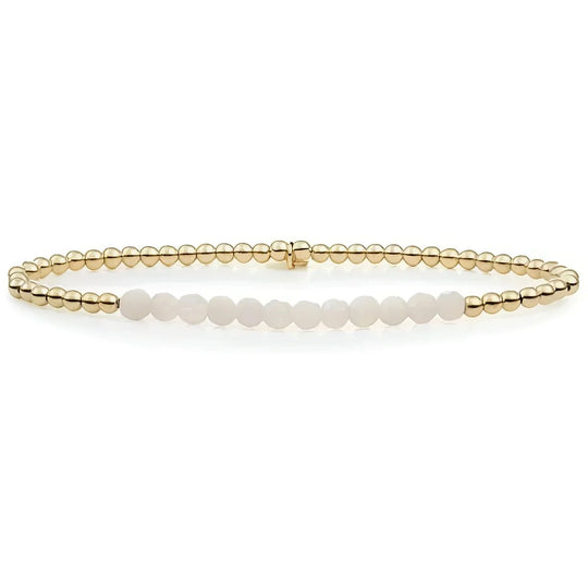 Sparkling Jewels armband SBG-PEARL-3MM-LINE