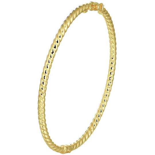 Zilgold bangle scharnier buis 3,2 x 60mm
