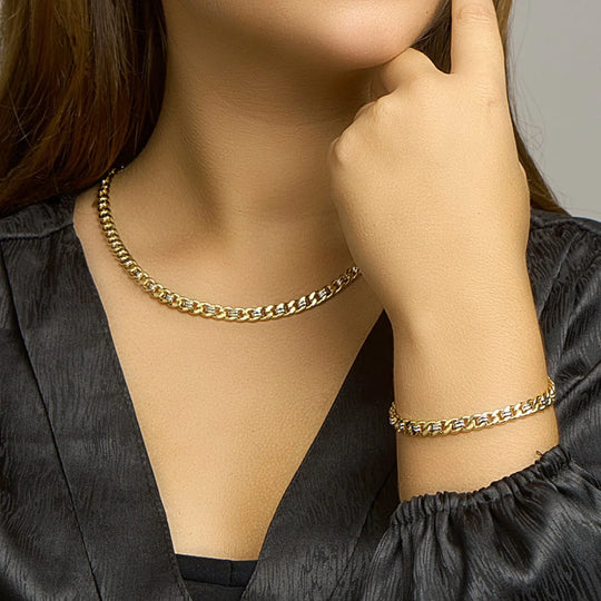 Zilgold collier gourmette 6,2mm