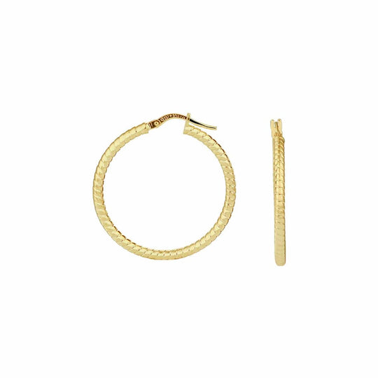 Zilgold oorringen 2,2mm