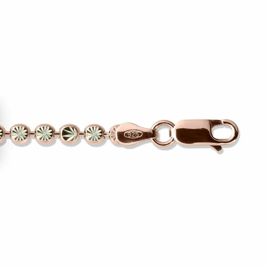 Zilver vergulde armband BI01R-18
