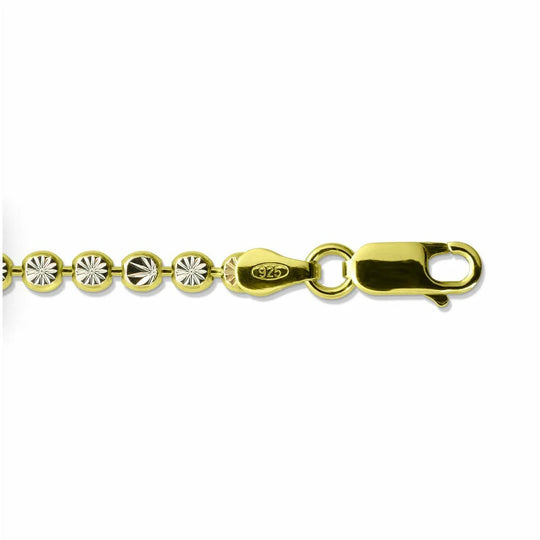 Zilver vergulde armband BI01Y-19