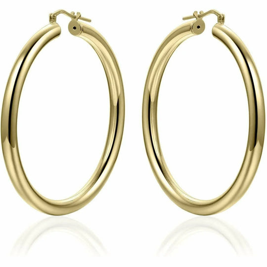 Zilver vergulde oorringen KCI4/45Y