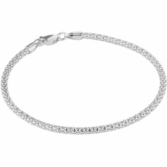 Zilveren armband 2,5 mm 18 cm