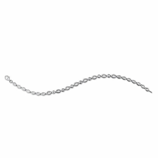Zilveren armband B916
