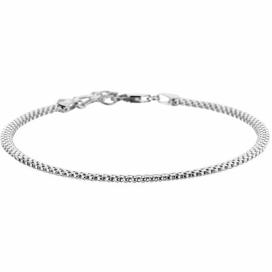 Zilveren armband bismarck 3,0 mm 18 + 2 cm
