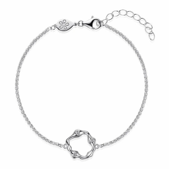 Zilveren armband I07B001
