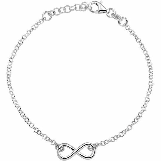 Zilveren armband infinity 2,0 mm 17 + 2 cm