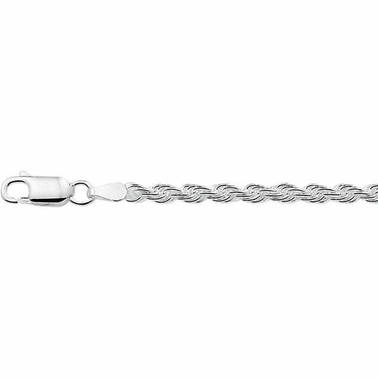 Zilveren armband koord 3,0 mm 19 cm