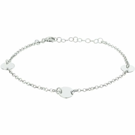 Zilveren armband rondjes 2,0 mm 18 + 3 cm
