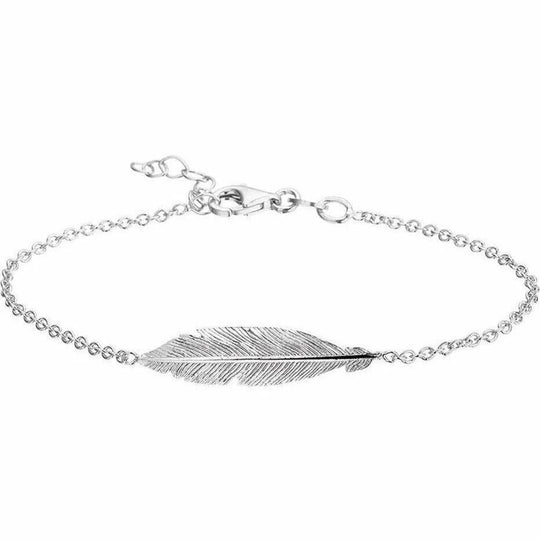 Zilveren armband veer 1,8 mm 16,5 + 2,5 cm