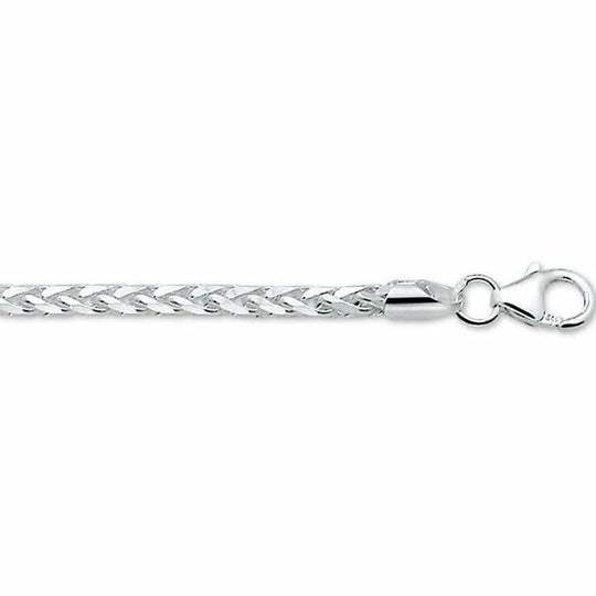 Zilveren armband vossestaart 3,0 mm 19 cm