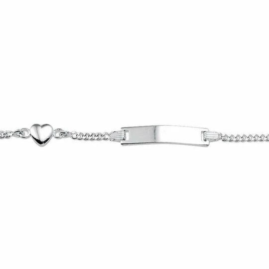 Zilveren graveerarmband gourmet plaat 4,2 mm 11 - 13 cm