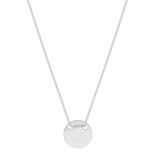 Zilveren graveerketting 1,0 mm 40 + 5 cm