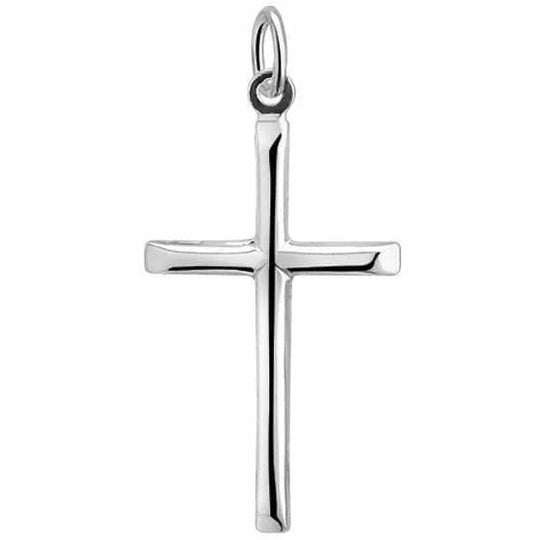 Zilveren hanger kruis
