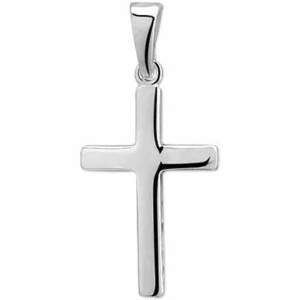 Zilveren hanger kruis