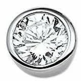 Zilveren hanger zirkonia