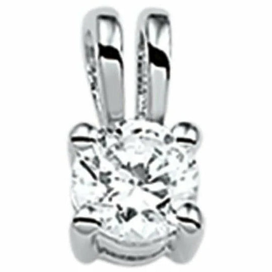 Zilveren hanger zirkonia