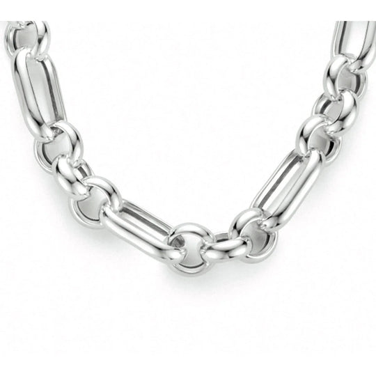 Zilveren ketting anker 6,7mm
