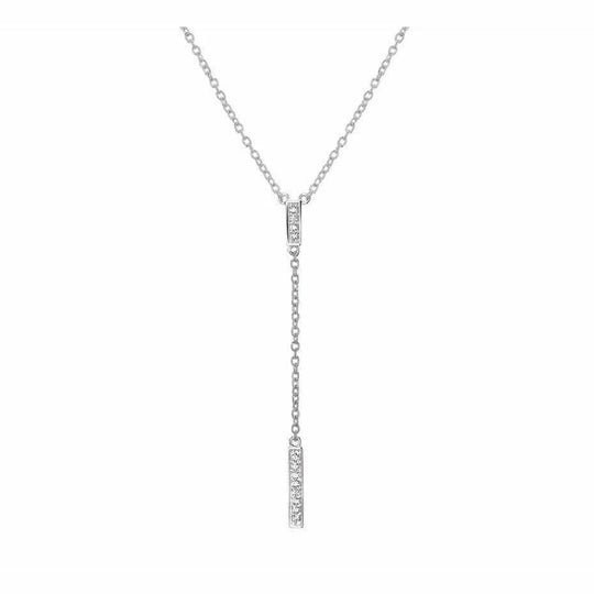 Zilveren ketting balkje 1,2 mm 41 + 4 cm