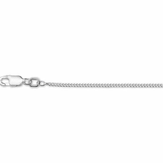 Zilveren ketting gourmet 1,4 mm 38 cm