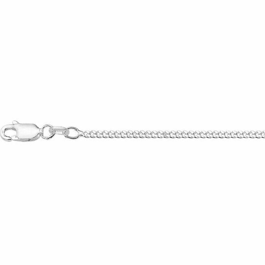 Zilveren ketting gourmet 2,1 mm 60 cm