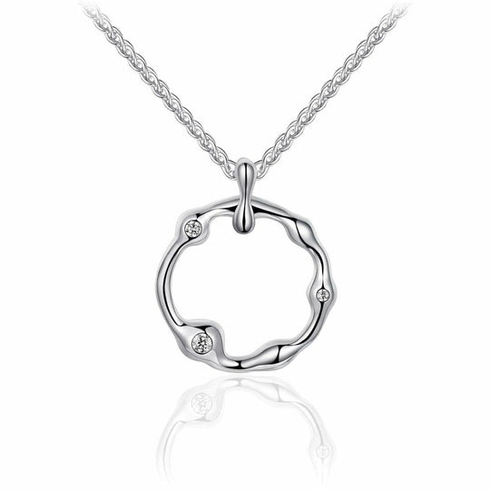 Zilveren ketting I07N001