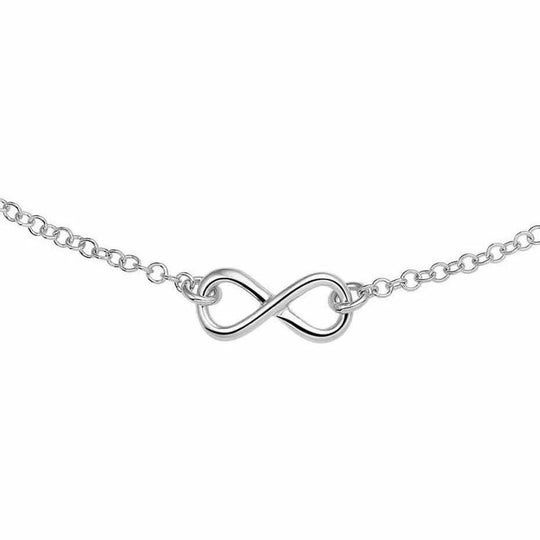 Zilveren ketting infinity 2,1 mm 40 + 4 cm