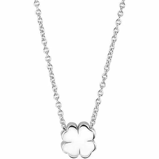 Zilveren ketting klaver 1,3 mm 41 + 4 cm