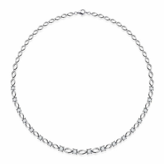 Zilveren ketting N914-45
