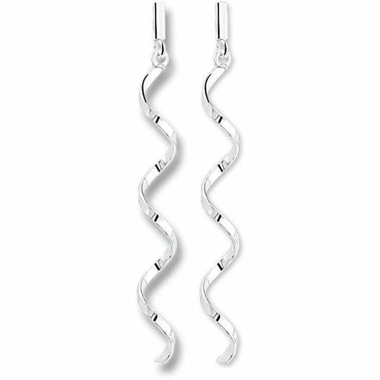Zilveren oorhangers
